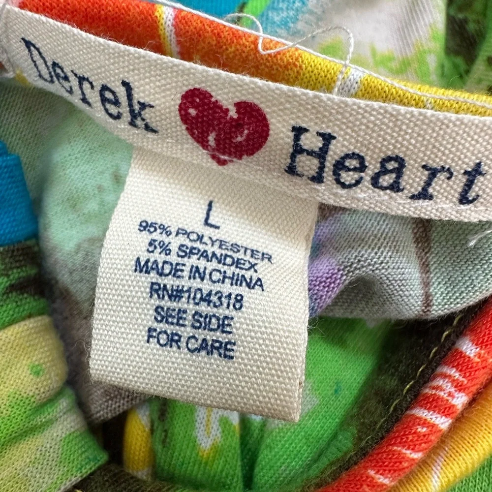 Tropical Print Sundress- Large - Picture 7 of 8